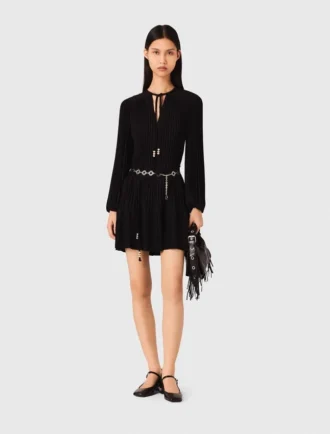 Mini pleated dress
