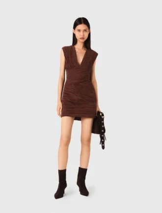 Mini pleated dress