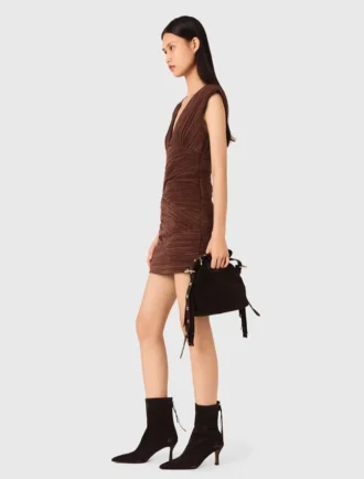Mini pleated dress