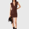 Mini pleated dress Mini pleated dress