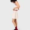 Mini pleated knitted skirt Mini pleated knitted skirt