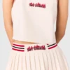 Mini pleated knitted skirt Mini pleated knitted skirt