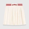 Mini pleated knitted skirt Mini pleated knitted skirt