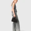 Mini quilted leather tote bag Mini quilted leather tote bag