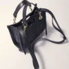 Mini quilted leather tote bag Mini quilted leather tote bag