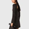 Mini rhinestone knit dress Mini rhinestone knit dress