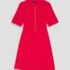 Mini ribbed knit dress Mini ribbed knit dress