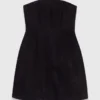 Mini strapless linen dress Mini strapless linen dress