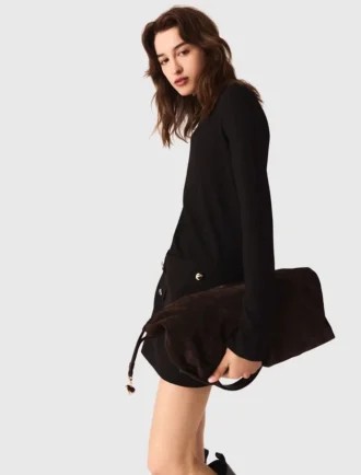 Mini turtle neck dress