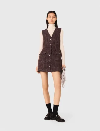 Mini tweed dress