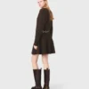 Mini yak blend dress Mini yak blend dress
