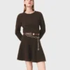 Mini yak blend dress Mini yak blend dress
