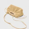 Mipli bouclé effect clutch bag Mipli bouclé effect clutch bag