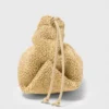 Mipli bouclé effect clutch bag Mipli bouclé effect clutch bag
