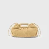 Mipli bouclé effect clutch bag Mipli bouclé effect clutch bag