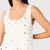Mirrored crochet top Mirrored crochet top