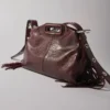 Miss M mini cracked leather bag Miss M mini cracked leather bag