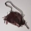 Miss M mini cracked leather bag Miss M mini cracked leather bag