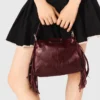 Miss M mini cracked leather bag Miss M mini cracked leather bag