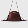 Miss M mini cracked leather bag Miss M mini cracked leather bag