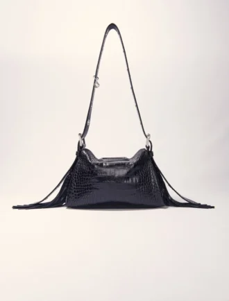 Miss M Mini embossed leather bag
