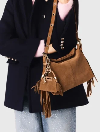 Miss M mini mirror bag charm