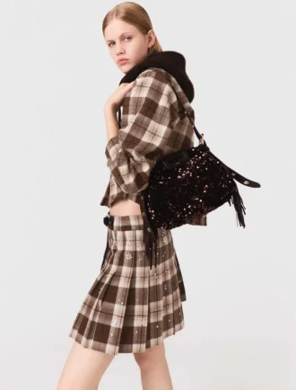 Miss M mini sequinned bag