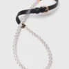 Mixed bead and leather belt Mixed bead and leather belt