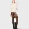 Off-the-shoulder sweater Off-the-shoulder sweater