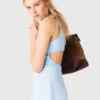Open-back maxi dress