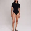 Open knit bodysuit Open knit bodysuit