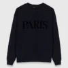Paris embossed logo sweatshirt Paris embossed logo sweatshirt