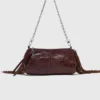 Patent leather Miss M Pouch bag