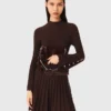 Patent leather Miss M Pouch bag