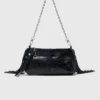 Patent leather Miss M Pouch bag