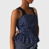 Patterned bustier top Patterned bustier top