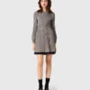 Patterned pleated dress Patterned pleated dress