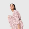 Patterned pleated dress Patterned pleated dress