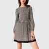Patterned pleated dress Patterned pleated dress