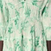 Patterned pleated mini dress Patterned pleated mini dress