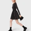 Pearl and rhinestone skater dress Pearl and rhinestone skater dress