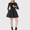 Pearl and rhinestone skater dress Pearl and rhinestone skater dress