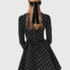 Pearl and rhinestone skater dress Pearl and rhinestone skater dress