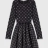 Pearl and rhinestone skater dress Pearl and rhinestone skater dress