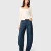 Peplum sweater