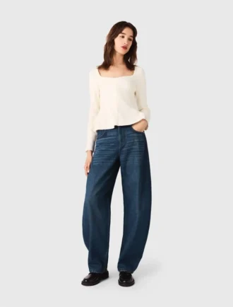 Peplum sweater