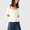Peplum sweater