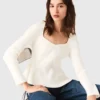 Peplum sweater
