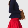Peplum waist cardigan Peplum waist cardigan