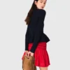 Peplum waist cardigan Peplum waist cardigan